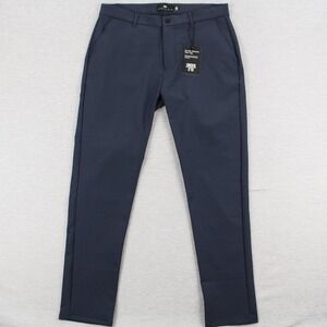 Under 510 Super Stretch Performance Pants Mens Size 30x28 Blue Nylon Spandex